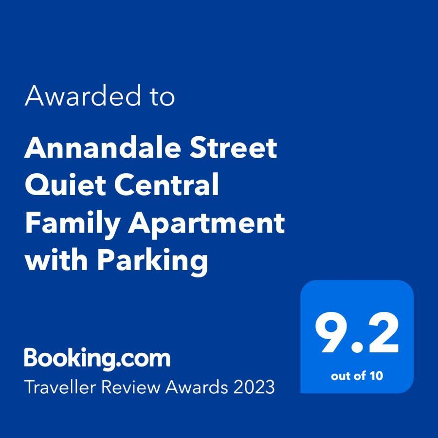 Annandale Street Quiet Central Family Apartment With Parking Edimburgo Exterior foto